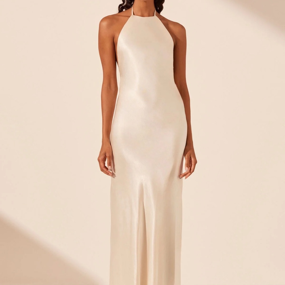 NWT Shona Joy La Lune Dress Cream